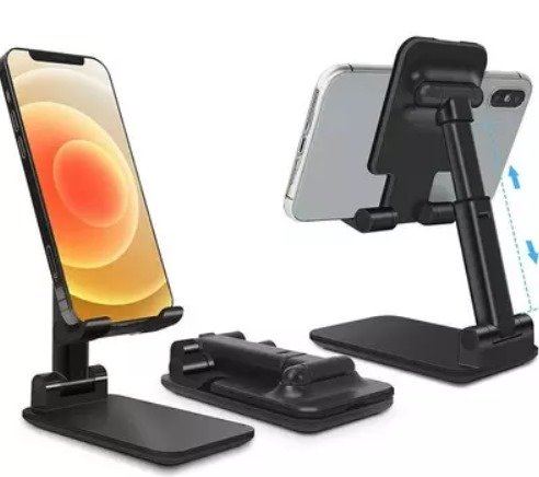 Suporte Retrtil Plstico para Celular e Tablet