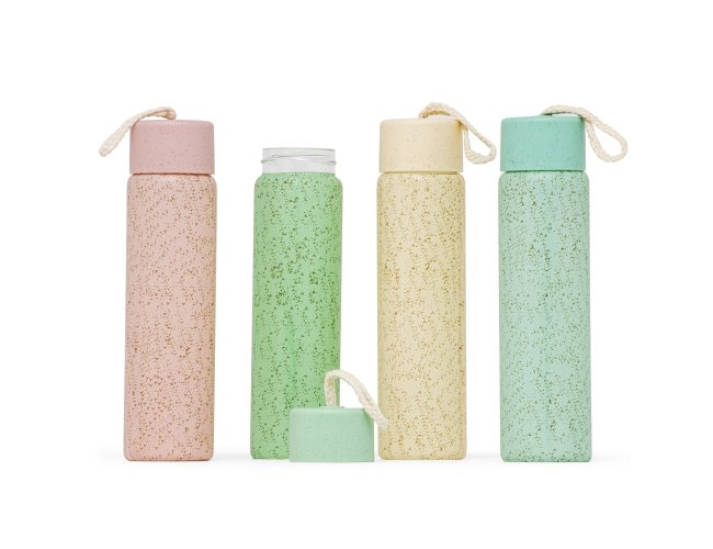 Garrafa de Vidro 330ml Personalizada