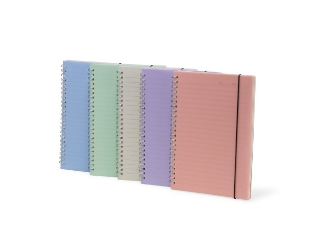 Caderno A5 Capa Plstica Personalizado