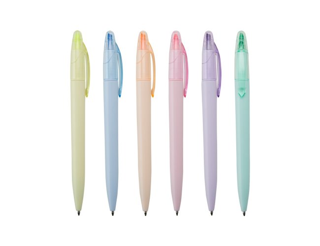 Caneta Pl�stica Marca Texto Personalizada