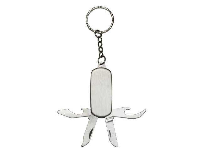 Chaveiro Metal Canivete 4 Funes Personalizado