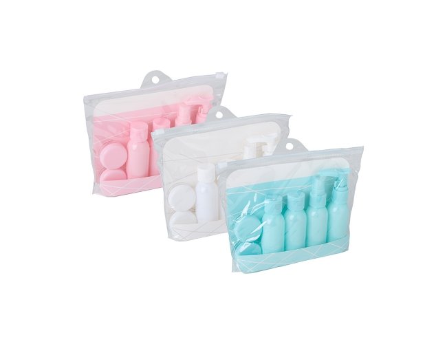 Kit Viagem Plstico 6 Peas Personalizado