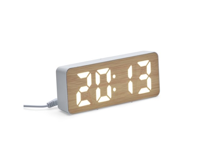 Relgio Despertador LED Personalizado