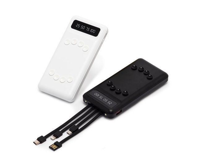 Power Bank 10.000mAh com Lanterna Personalizado