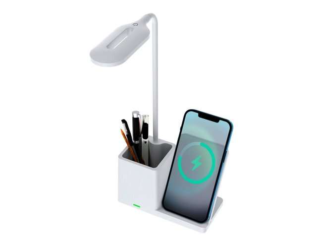 Luminria LED com Porta Caneta Personalizada