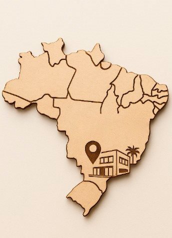 Porta Copo em MDF Personalizado