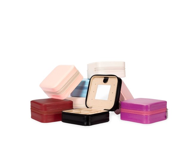 Porta-Joias com Espelho Personalizado