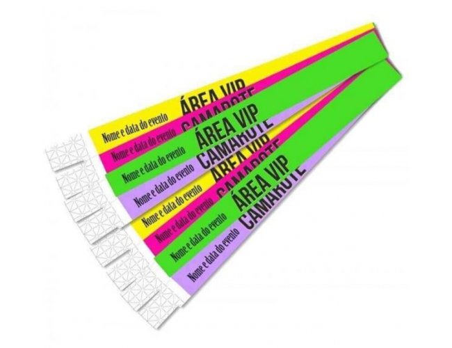 Pulseira de Identificao Personalizada