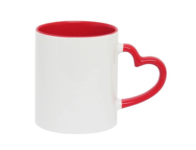 Caneca Alca de Cora��o Personalizada